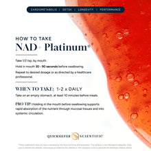 Load image into Gallery viewer, Age-Defying Metabolism Enhancer - Liposomal NAD+ Platinum (Quicksilver Scientific)