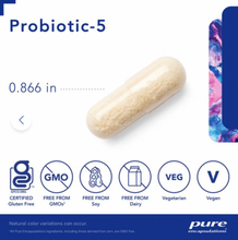Load image into Gallery viewer, Flourish Your Gut: Probiotic-5 Advanced Gut Health Formula (60 units)
